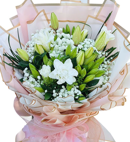 Elegant Lily Bouquet Vietnam