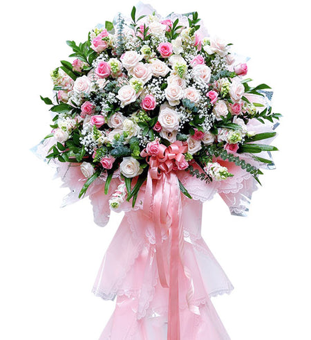 Elegant Opening Flowers Stand Vietnam