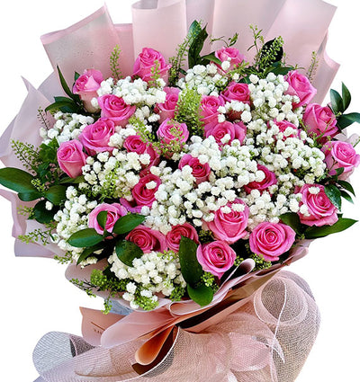 Elegant Pink Flower Bouquet