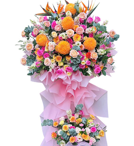 Elegant Prosperity Flowers Stand Vietnam
