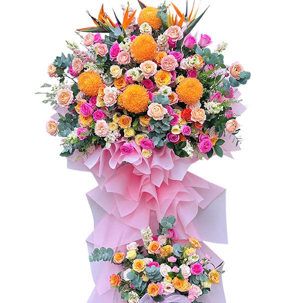 Elegant Prosperity Flowers Stand Vietnam