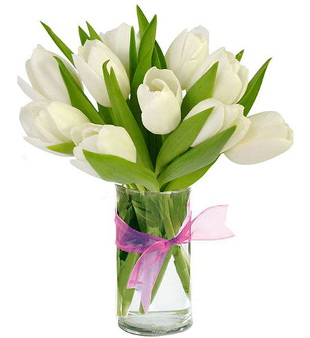Elegant Spring Tulips Vase Vietnam