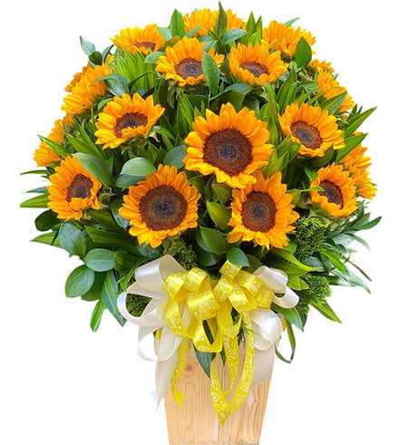 Elegant Sunflower Basket Vietnam