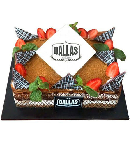 Espresso Cake - Vietnamese Flowers