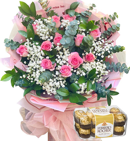 flowers and chocolate valentine 03a