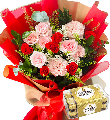 flowers and chocolate valentine 04a