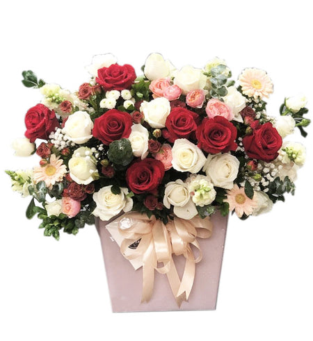 Flowers In Basket 09 - Vietnamese Flowers