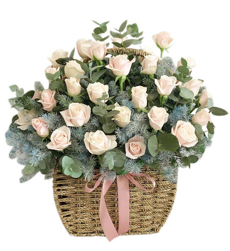 Flowers In Basket 11 - Vietnamese Flowers