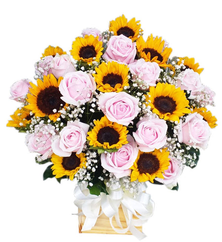 Flowers In Basket 14 - Vietnamese Flowers