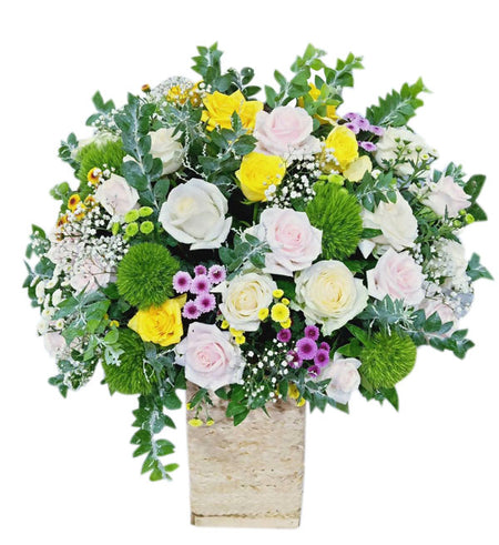 Flowers In Basket 16 - Vietnamese Flowers