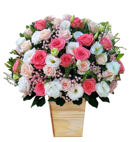 Flowers In Basket 20 - Vietnamese Flowers