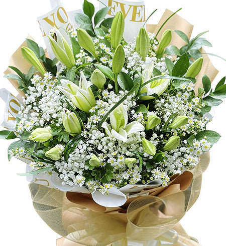 Fresh Bloom Lilies Vietnam