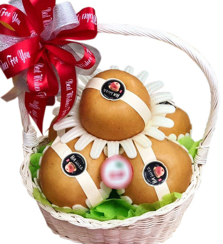 Fresh Korean Pears Basket - Vietnamese Flowers
