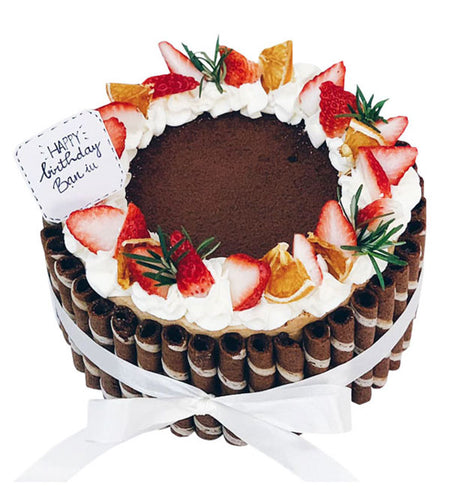 Fruits Cake 80 - Vietnamese Flowers