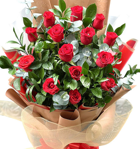 Gentle Love Rose Bouquet Vietnamese Flowers