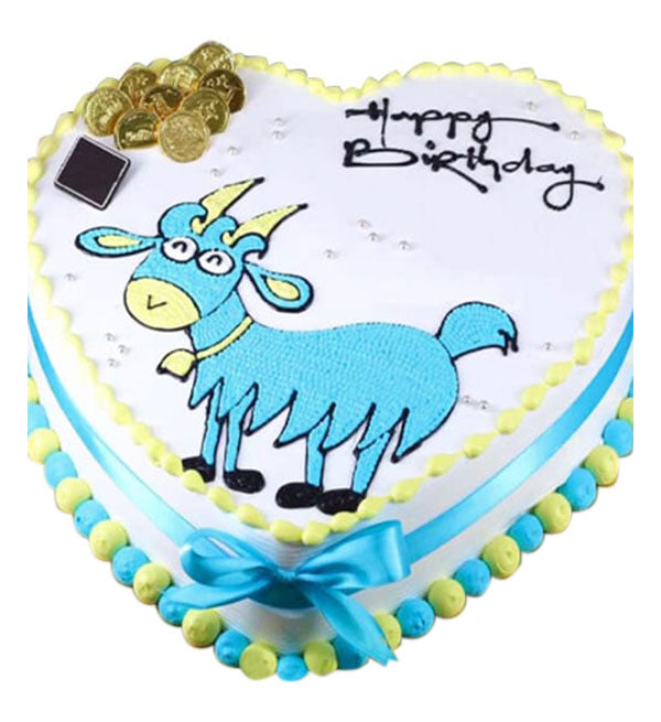 3D Goat Birthday Cake... - The Cup-a-Cake Factory by Carol | Facebook