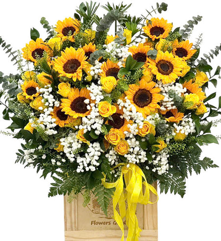 Golden Bloom Basket Vietnam