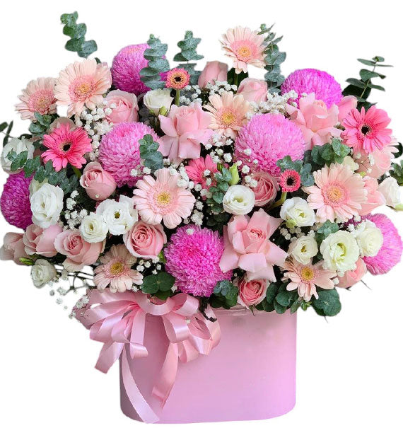 Graceful Mom Flower Box Vietnamese Flowers