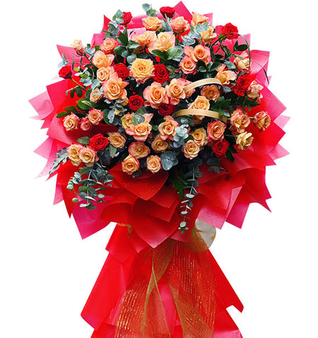 Grand Opening Flower Stand Vietnam