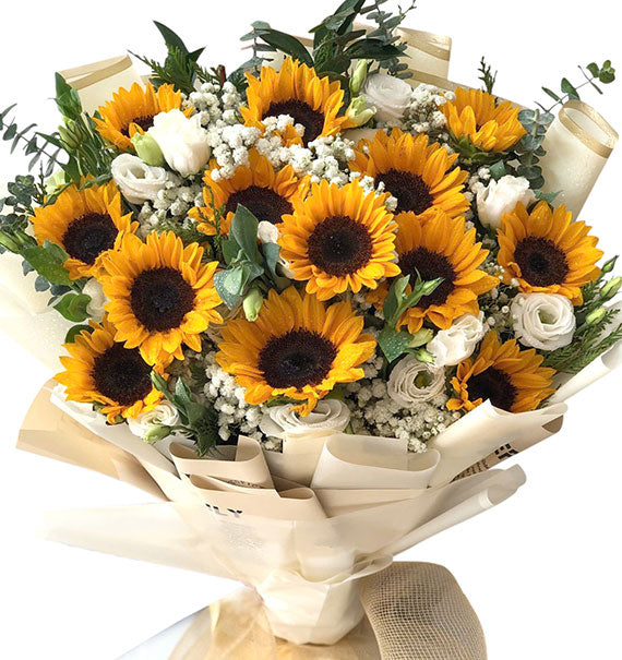 Happy Sunflower Bouquet Vietnam