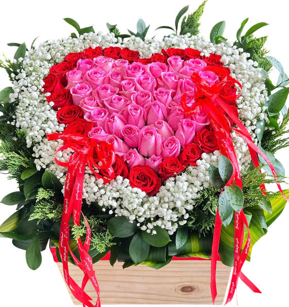Heartfelt Flowers Basket Vietnam