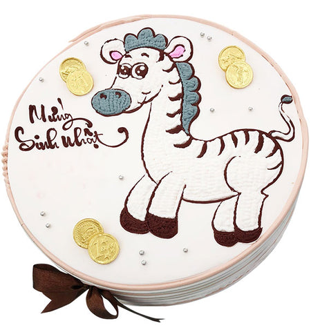 Horse Year Birthday Cake Vietnam