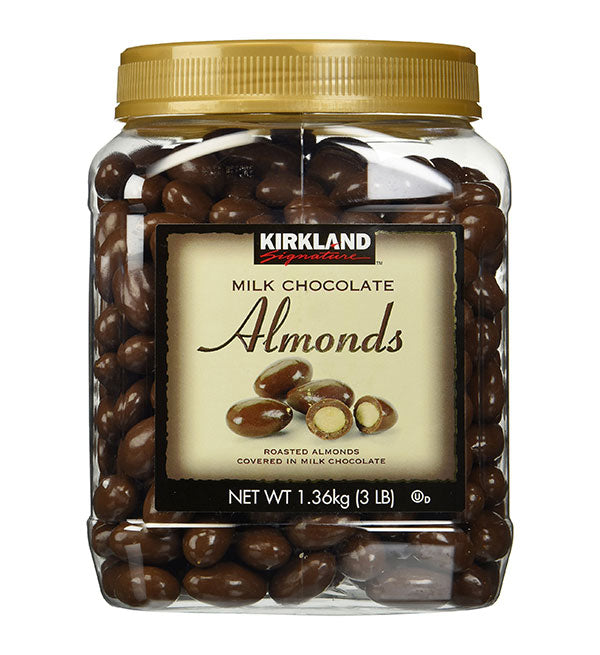 kirkland milk chocolate almonds 1 36 kg