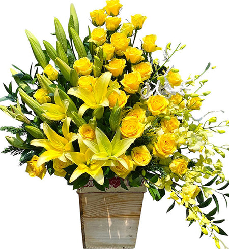 Lily Garden Basket Vietnam