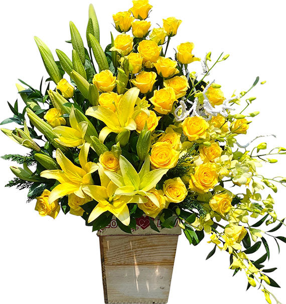 Lily Garden Basket Vietnam