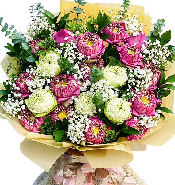 Lotus Blossom Bouquet Vietnam