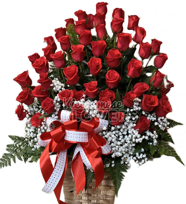 Love & Romance Flowers 120 - Vietnamese Flowers