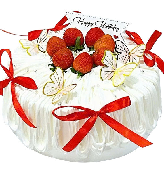 Lovely Berry Garden Cake Vietnam