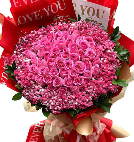 Lovely Rose Fantasy Bouquet Vietnamese Flowers