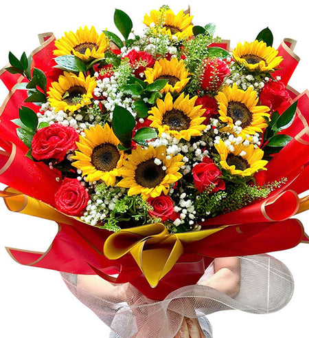 Lovely Sunflower Bouquet Vietnam