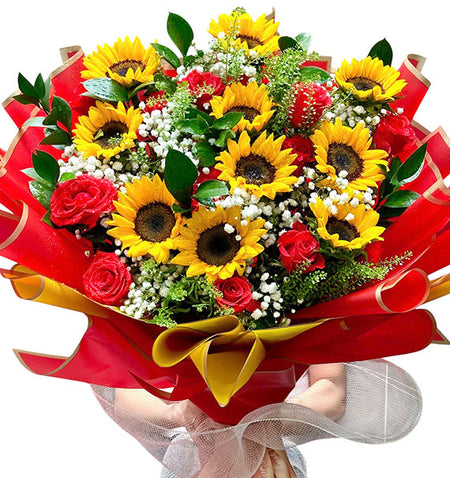 Lovely Sunflower Bouquet Vietnam