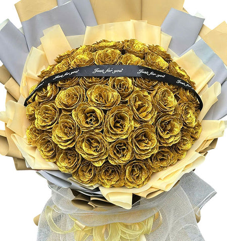 Mom’s Floral Bliss Waxed Roses Vietnam
