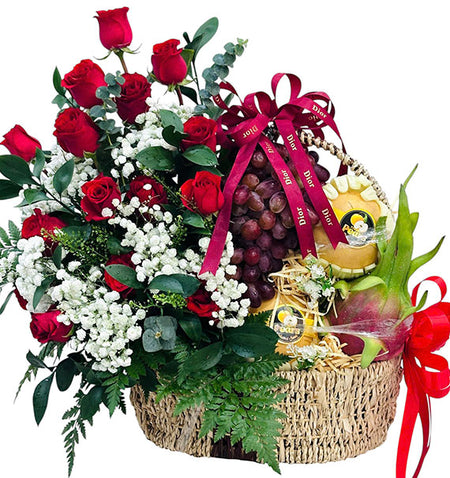 Mom’s Fruit Elegance Basket Vietnam