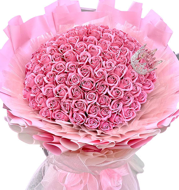 Mom’s Sweet Waxed Roses Bouquet Vietnam