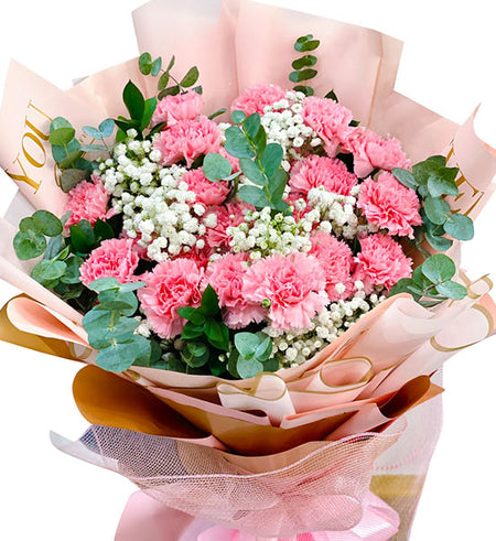 Mother’s Day Carnation Bouquet Vietnam