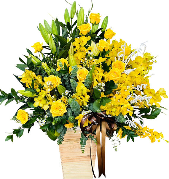 Orchid Celebration Basket Vietnam