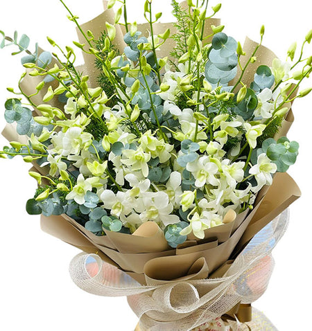 Orchid Pure Beauty Bouquet Vietnam