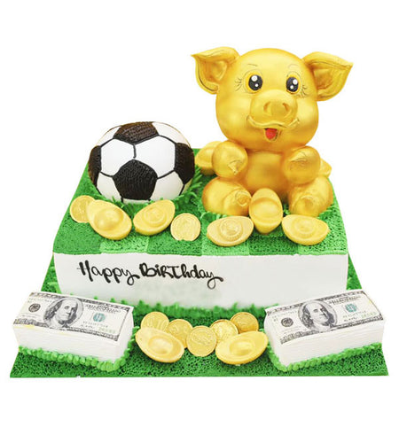 Pig Cake 02 - Vietnamese Flowers