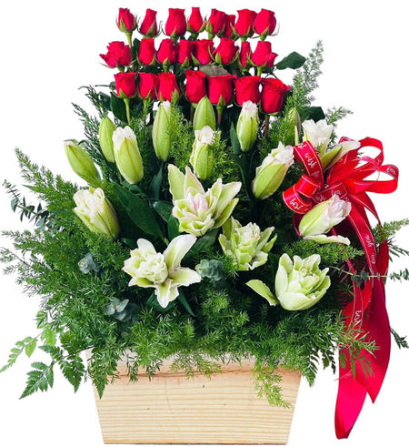 Premium Lily Basket Vietnam