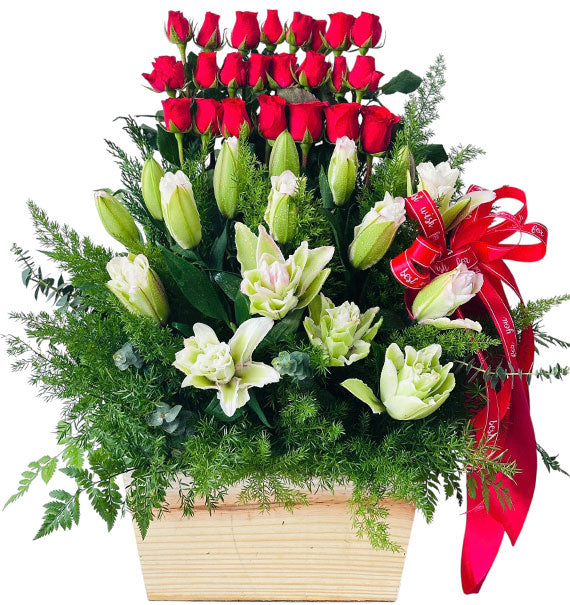 Premium Lily Basket Vietnam