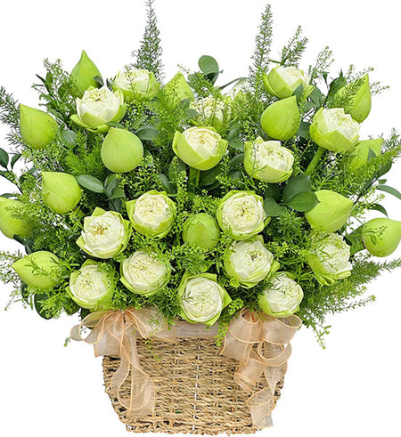 Pure Bloom Lotus Basket Vietnam