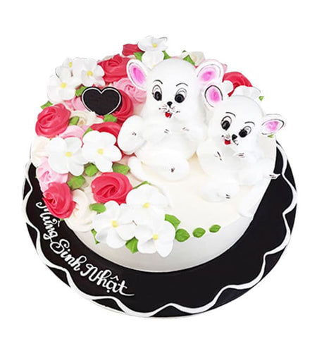 Rat Cake 03 - Vietnamese Flowers