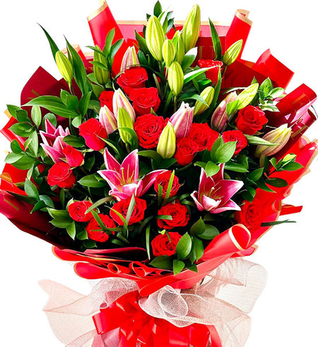 Romantic Anniversary Bouquet Vietnam