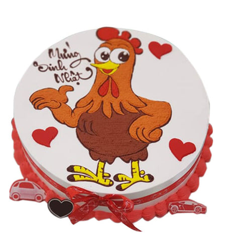 Rooter Cake 01 - Vietnamese Flowers