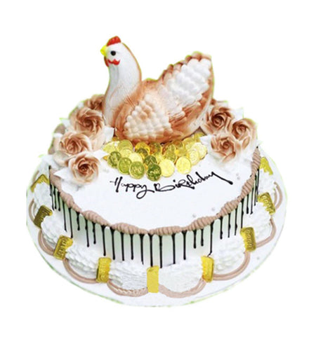 Rooter Cake 03 - Vietnamese Flowers