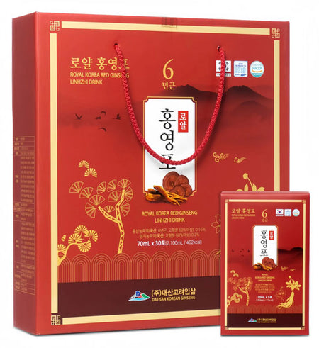 Royal Korea Red Ginseng Linhzhi Drink Daesan